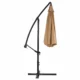 Umbrela de gradina diametru 300 cm, suport tip picior, reglabila, impermeabila, cadru otel, tan - imagine 16