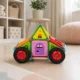 Set constructii magnetic, 130 piese, constructie 3d castel, masinuta, varsta 6+, procart - imagine 22