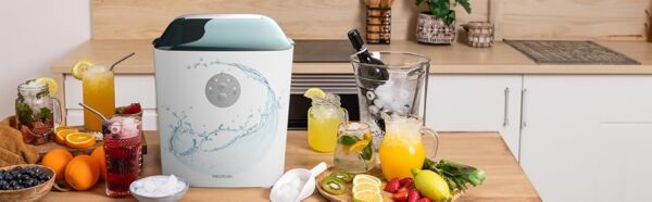 Masina de facut cuburi de gheata Cecotec Chillin  Ice 1200 Go, 12kg 24h, 120W - imagine 6