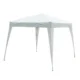 Pavilion pentru gradina/terasa, cadru metalic, material Oxford, pliabil, cu geanta, alb, 3x3x2.4 m - imagine 9