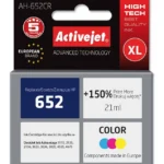 Cartus compatibil hp 652 xl color pentru hp, 21 ml, premium activejet, garantie 5 ani