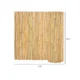 Gard/paravan din bambus natural, 5x2 m, sarma zincata - imagine 6
