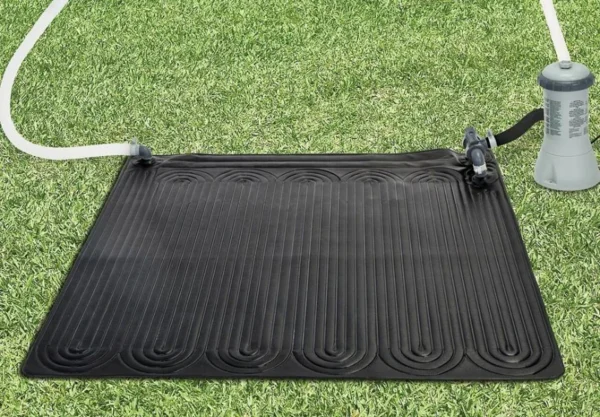 Covoras/pad solar, incalzitor pentru apa piscina, negru, 1.20x1.20 m, Intex - imagine 5