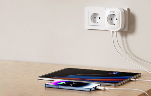 Priza inteligenta WiFi Gosund SP6,16A, USB USB-C, Bluetooth, Monitorizare consum energie - imagine 8