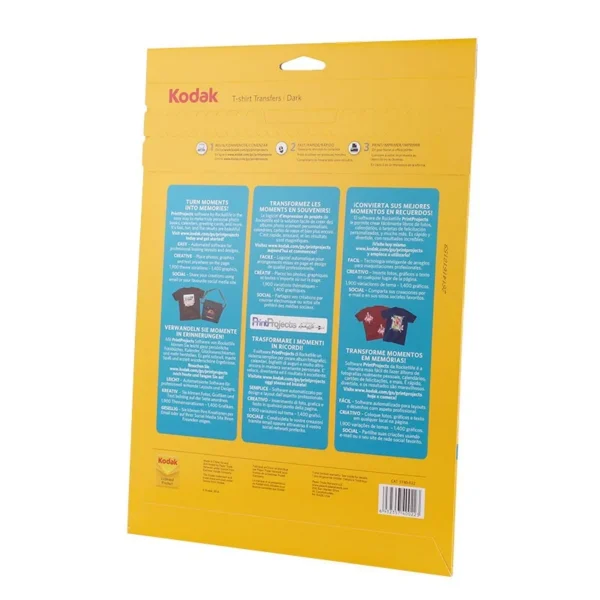 Hartie transfer termic kodak a4, pentru tricouri negre - imagine 2