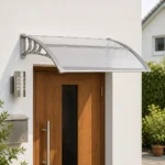 Copertina marchiza, policarbonat, transparent, 100x75x23 cm