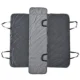 Husa bancheta auto pentru protectie si transport caini, catifea si bumbac, gri, 165x145 cm - imagine 10