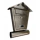 Cutie postala, cu loc pentru ziar, auriu, format B6, 29.5x7.5x37.5 cm, Damech