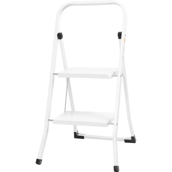 Scara otel, 2 trepte, max 150 kg, 88.5 cm, Strend Pro - imagine 1