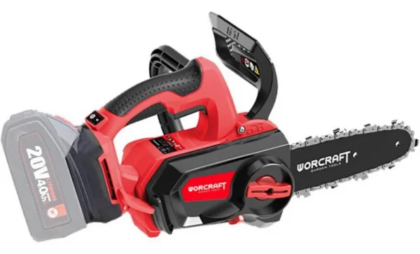 Drujba electrica, Worcraft, cu acumulator 4 Ah, incarcator 20V Li-Ion, 20.5 cm - imagine 2