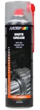 Spray lubrifiant pe baza de vaselina cu PTFE, 500 ml, MOTIP White Grease - imagine 2