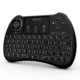 Mini tastatura iluminata, wireless cu touchpad, reiie h9+ - imagine 2