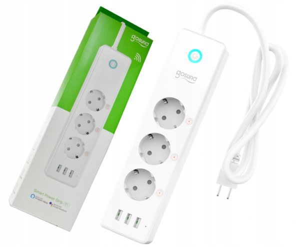 Prelungitor Smart Gosund P1 Plus, Wifi, 15W. 3A - imagine 3