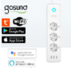 Prelungitor Smart Gosund P1 Plus, Wifi, 15W. 3A - imagine 4