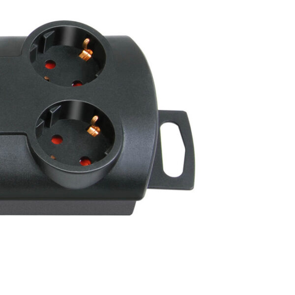 Multipriza Brennenstuhl Primera-Line Technics 10 prize, Intrerupator, 2m, Negru - imagine 2