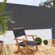 Paravan pentru balcon, terasa, gard PVC, gri, 1300 g/m2, UV, 3x1.5 m - imagine 3
