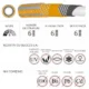 Furtun de gradina, 6 straturi, antirasucire, 3/4", 25 m, Richmann Exclusive - imagine 5