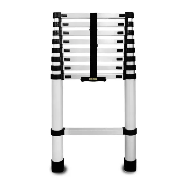 Scara aluminiu telescopica, Drabest, 9 trepte, max 125 kg, 0.88-2.6 m - imagine 1