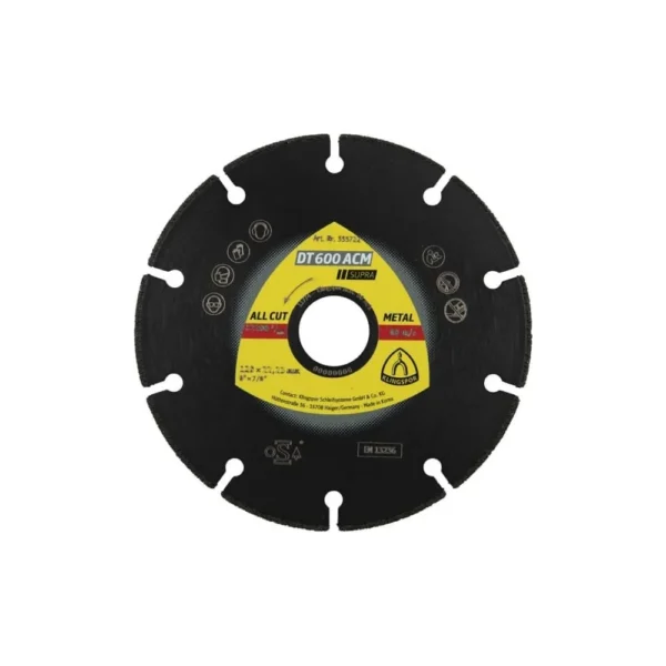 Disc Diamantat Klingspor 125x1.3x22.23mm - imagine 1