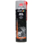 Spray lubrifiant pe baza de vaselina cu PTFE, 500 ml, MOTIP White Grease