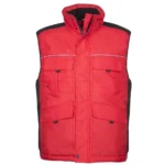 Vesta iarna, rosu-negru, marimea XL, SWEN