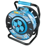Prelungitor electric industrial, pe tambur, 13 A, 3x1.5 mm², IP44, 50 m, Richmann