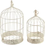 Set 2 colivii decorative pentru pasari, decoratiune gradina, MagicHome