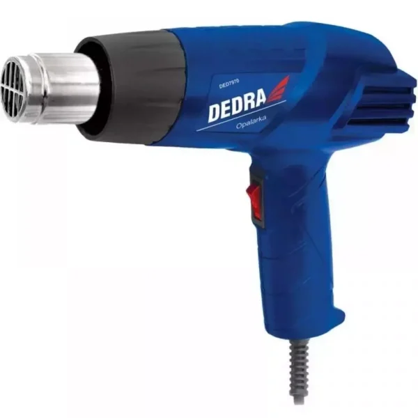 Pistol cu aer cald, 1000-2000 W, 2 moduri, Dedra - imagine 1