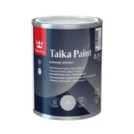  Vopsea  argintie cu efect perlat pentru interior, 900ml, TIKKURILA TAIKA