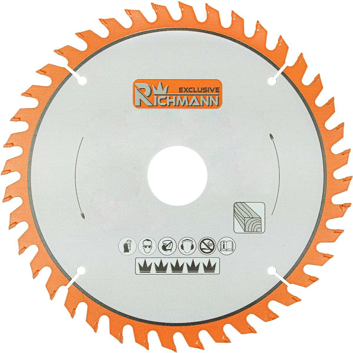 Disc circular vidia pentru lemn, 40 dinti, 350x30 mm, Richmann Exclusive Disc circular vidia pentru lemn, 40 dinti, 350x30 mm, Richmann Exclusive - imagine 1