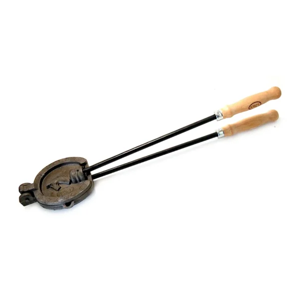 Prajitor pentru slanina, fonta, cu manere din lemn, 55 cm, 12.9 cm, Artool - imagine 1