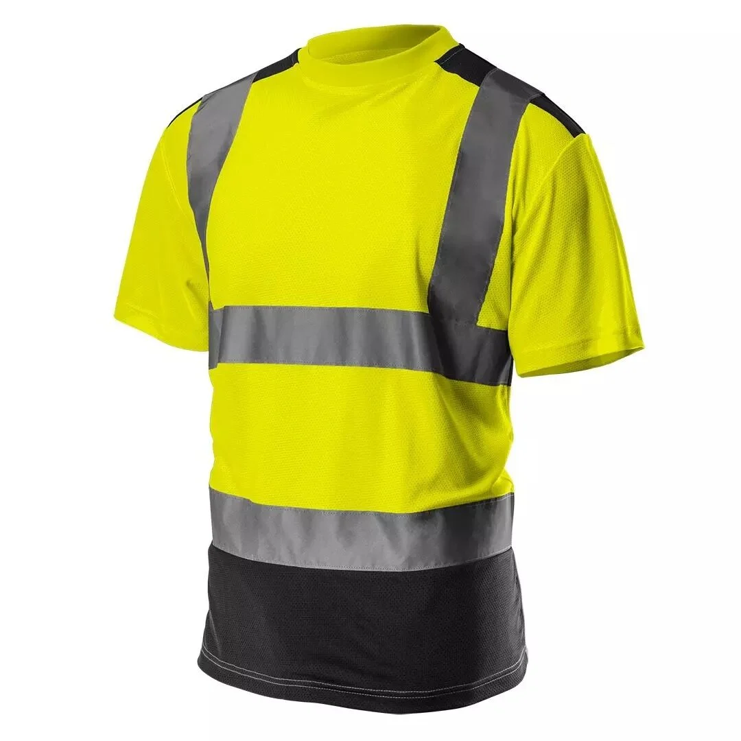 Tricou de lucru, reflectorizant, galben, model Visibility, marimea M/50 Tricou de lucru, reflectorizant, galben, model Visibility, marimea M/50 - imagine 1