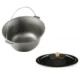 Set ceaun fonta cu capac emailat, 14.5 L, Premium