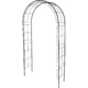 Arcada metalica, pergola, pentru gradina, 113x38x229 cm, Strend Pro