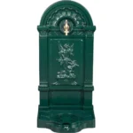 Chiuveta de gradina, aluminiu, verde inchis, 40x35x83 cm, Strend Pro