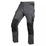 Pantaloni de lucru, poliester, bumbac, intariri genunchi, model Mix&Match, gri, marimea L/52, NEO