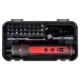 Set varfuri, biti, cu surubelnita electrica, 3.6 V, 27 buc, 25 mm, Strend Pro