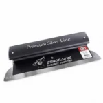 Gletiera profesionala, maner aluminiu, lama inox 0.4 mm, Premium Silver, Medium Flex, 40 cm, Ergoplane, Olejnik