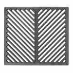 Placa/plita gratar, fonta, 40x33 cm, Grill Chef