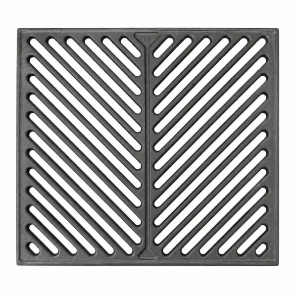 Placa/plita gratar, fonta, 40x33 cm, Grill Chef - imagine 1