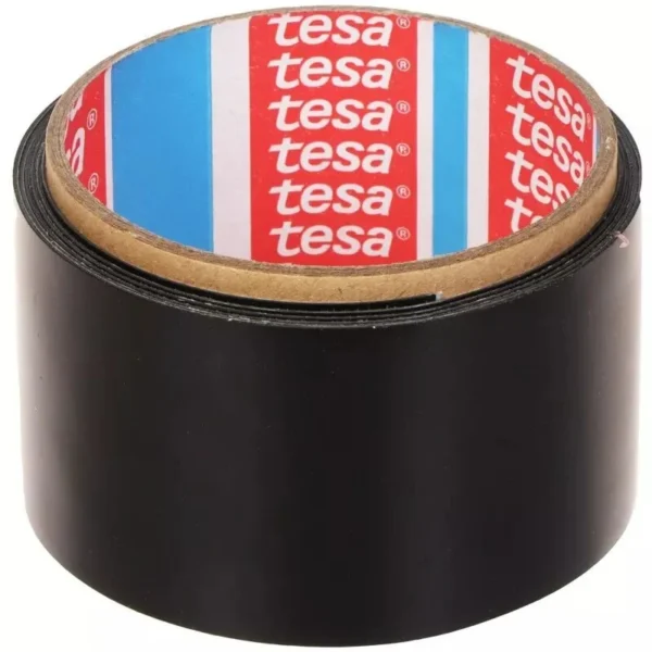 Banda reparatii, impermeabila, neagra, 50 mm x 1.5 m, Tesa - imagine 1