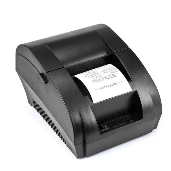 Imprimanta termica pos portabila, 58 mm, 203 dpi, usb - imagine 1