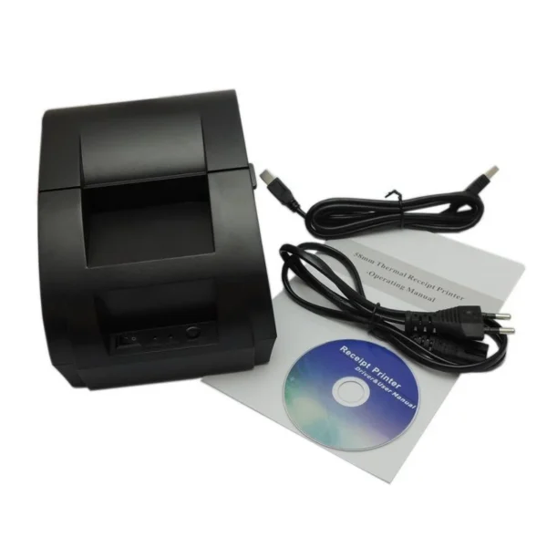 Imprimanta termica pos portabila, 58 mm, 203 dpi, usb - imagine 6