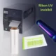 Ribon uv invizibil yellow pentru imprimante termice, latime 110 mm, diametru 25 mm
