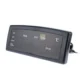 Ceas digital afisaj led rosu, data, alarma, temperatura, negru, caixing