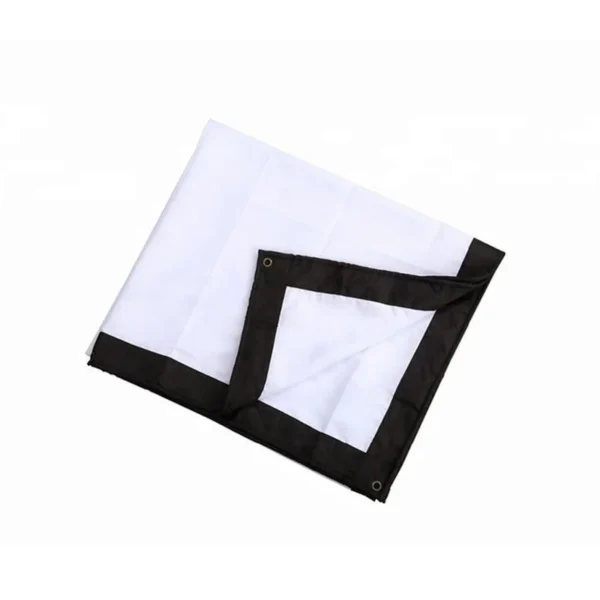 Ecran de proiectie 120 inch 16:9 textil, manual, portabil, fixare perete - imagine 12