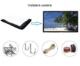 Ecran de proiectie 120 inch 16:9 textil, manual, portabil, fixare perete - imagine 11