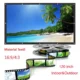 Ecran de proiectie 120 inch 16:9 textil, manual, portabil, fixare perete - imagine 4