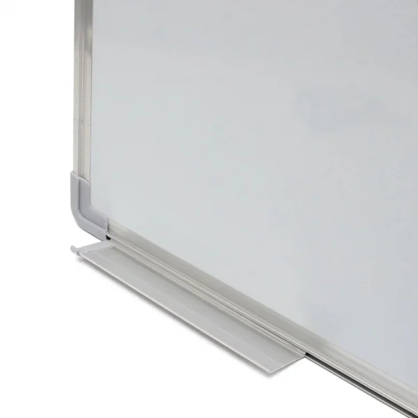 Tabla magnetica whiteboard 90x150 cm, rama aluminiu, tavita markere - imagine 8