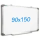 Tabla magnetica whiteboard 90x150 cm, rama aluminiu, tavita markere - imagine 6
